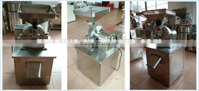 Easy to use small ginger powder machinery/ Sliced ginger crusher