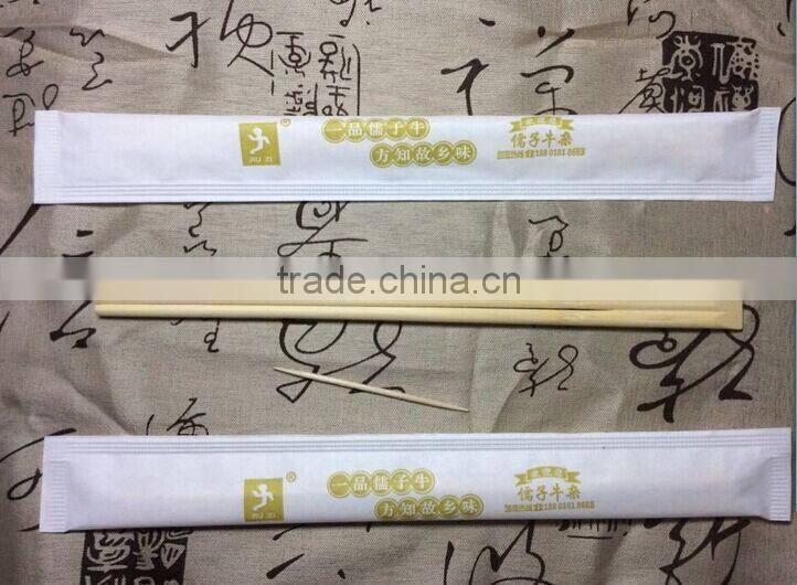FD-15114disposable chopsticks the cheapest twins chopstick with knots