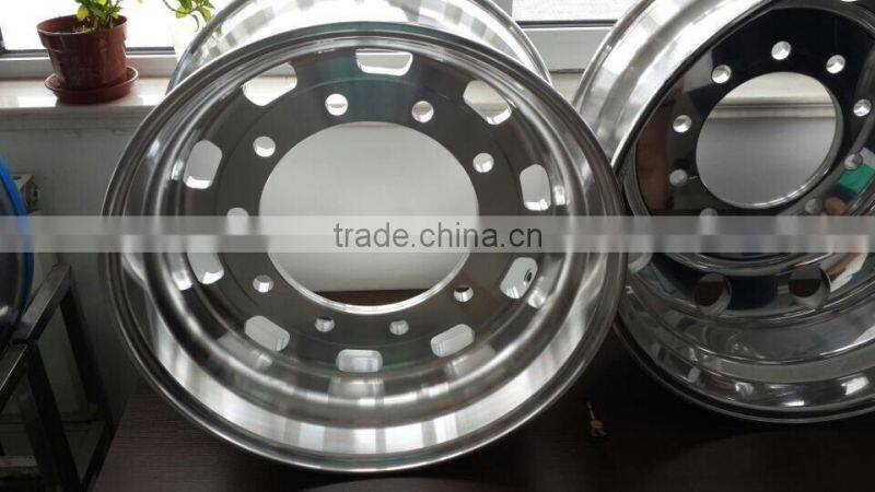 Heavy truck steel wheel rim 22.5x9.00 for tyre 12r22.5