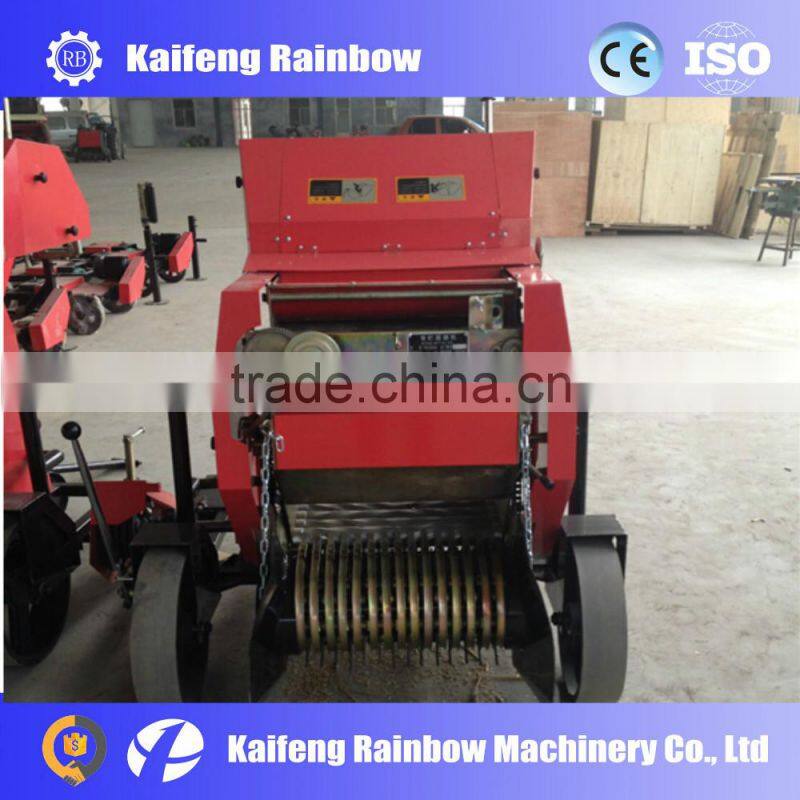Round Shape Wheat Stalk Bundling and Wrapping Machine