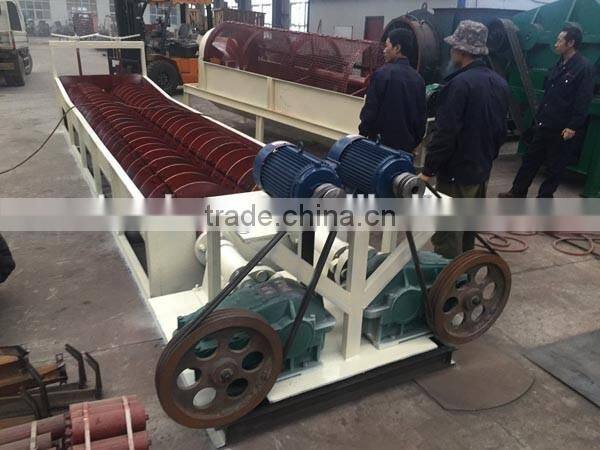 Hot selling river sand washing machine, screw stone sand washing machine price