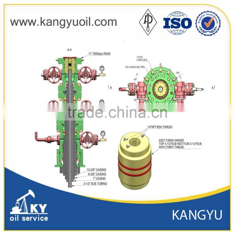 Tubing hanger Mandrel Type Casing Hanger for drilling