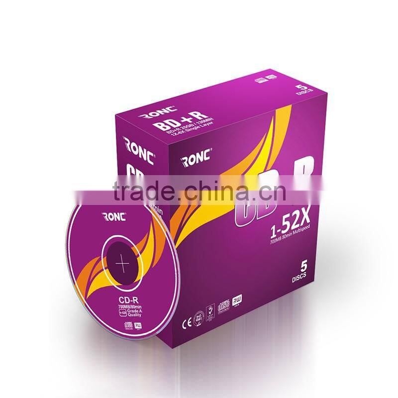 Jewel Pack Printable DVD R pack for supermarkt display