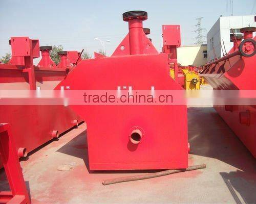Small flotation cell/flotation machine for mineral ore beneficiation plant