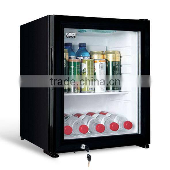 GRT - XC30 - 1 Glass Door, Minibar 30L for hotel use