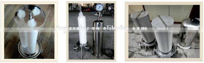 sanitary stainless steel microporous Cartridge filter
