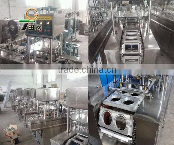 plastic box/cup packing machine,tofu packing machine/lactone tofu machine