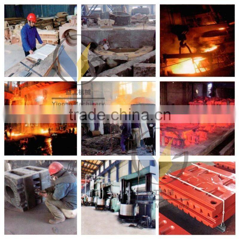 jaw crusher plate in jaw crusher spare parts