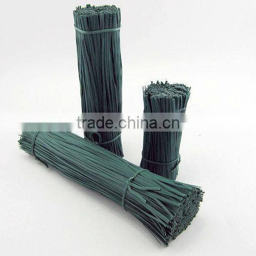 Green Color Plastic Twist Ties For Garden Binding