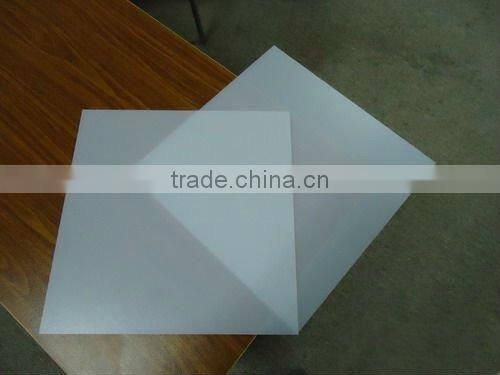plastic decoration polycarbonate sheet frosted sheet with UV protection
