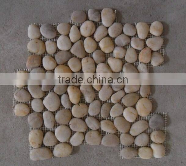 Best price white pebble stone for garden road