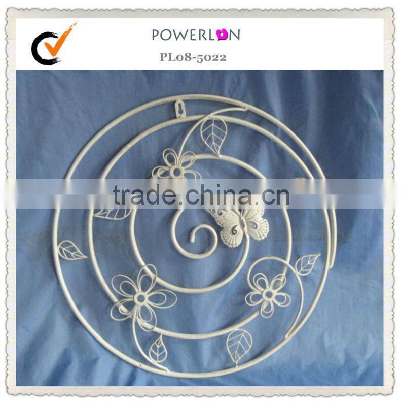 Indoor Antique Metal Wedding Wall Decor