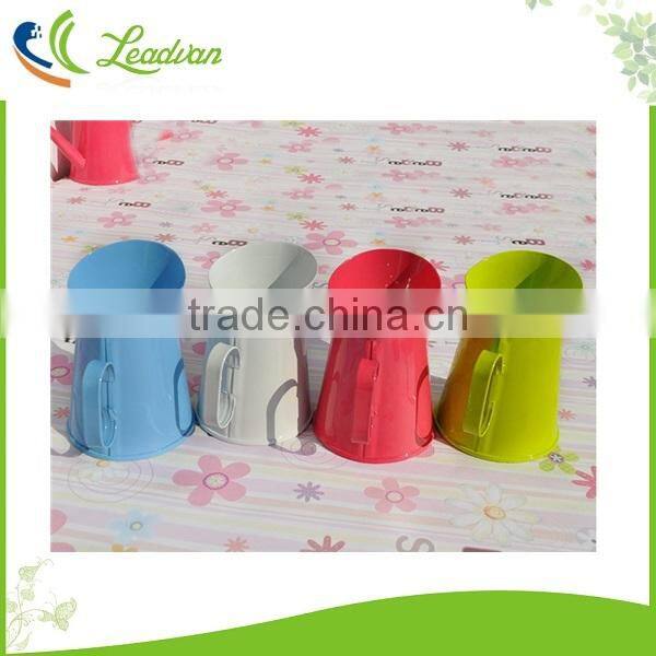 Cheap table centerpiece decorative metal plant pots indoor