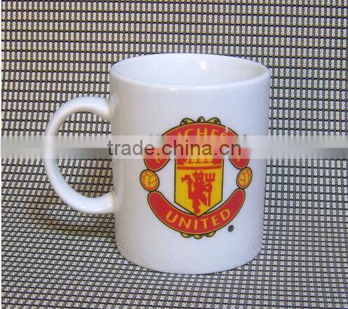 Haonai hot sale 11oz high quality Grade A white mugs coated sublimation mug for wholesale low price