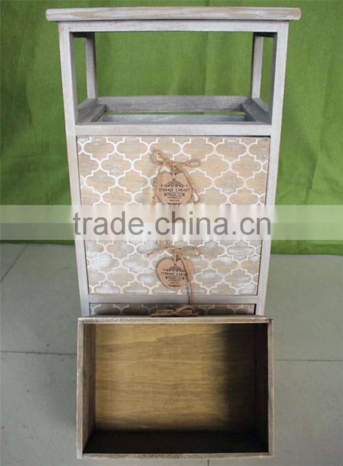 Unfinished recycled crazy wood kids furniture for 4 hole