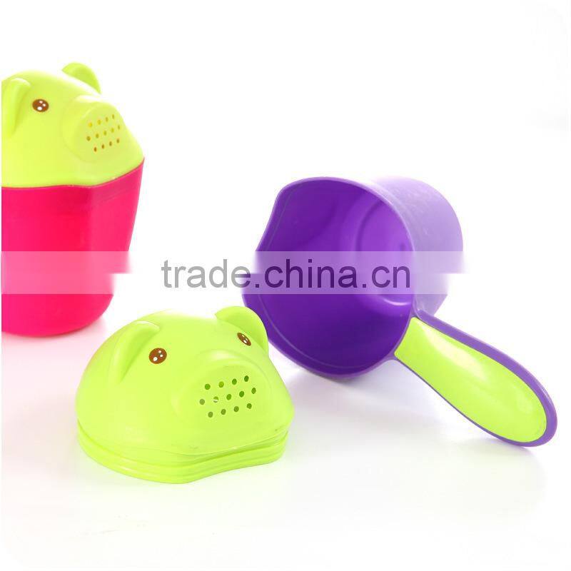 Q116 children's baby shampoo bailer plastic ladle /plastic scoop