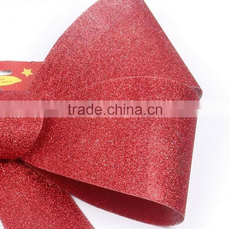Hot-sale Christmas Decorative Bow Colorful Christmas Tree Ornaments Wall Hanging Deco Bows