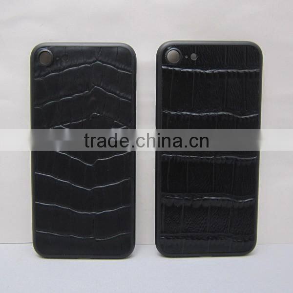 Black leather oxidation matte housing for iPhone 7