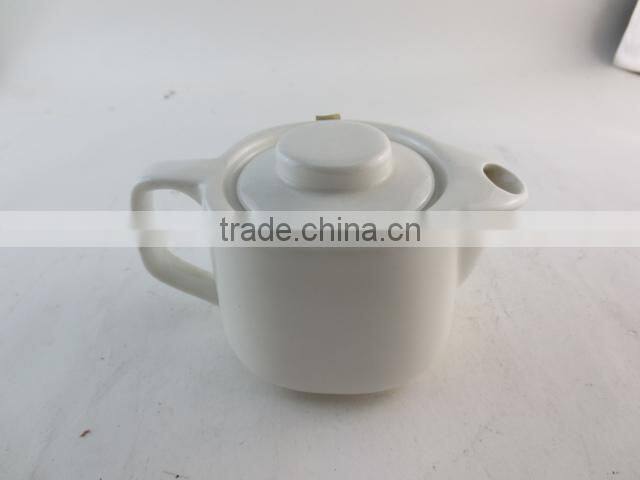 white porcelain small capacity tea pot cheap price