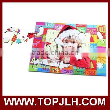 Topjlh 2017 Hot Factory Price Custom Blank MDF Sublimation Puzzle