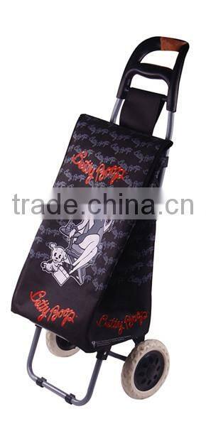 New Design Metal Tube Foldable Shopping Trolley Bag