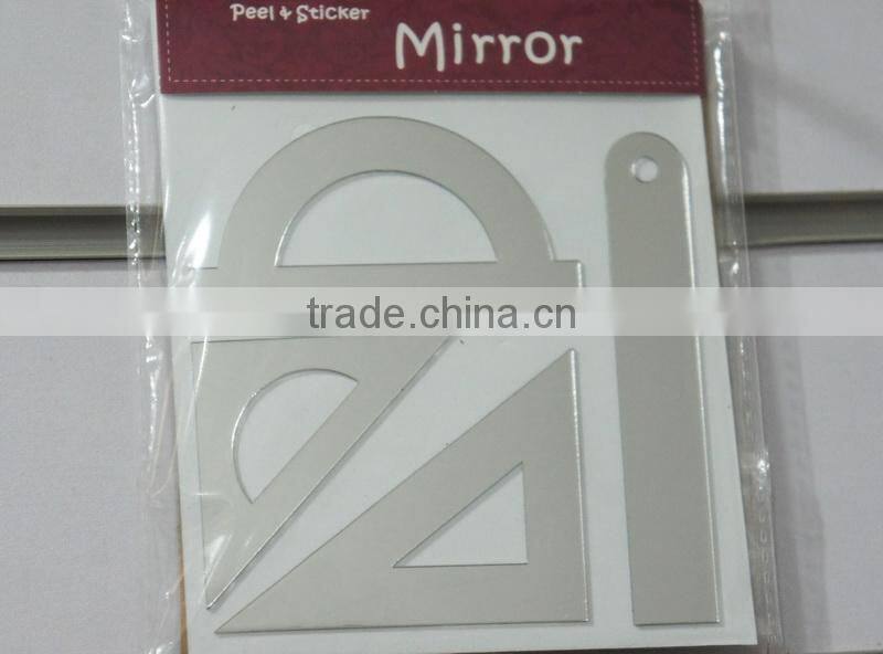 Ruler Adhesive Acrylic Mirror Wall Sticker