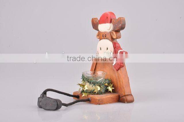 Home Decoration Candlestick/Ceramic Deer Candle Holder