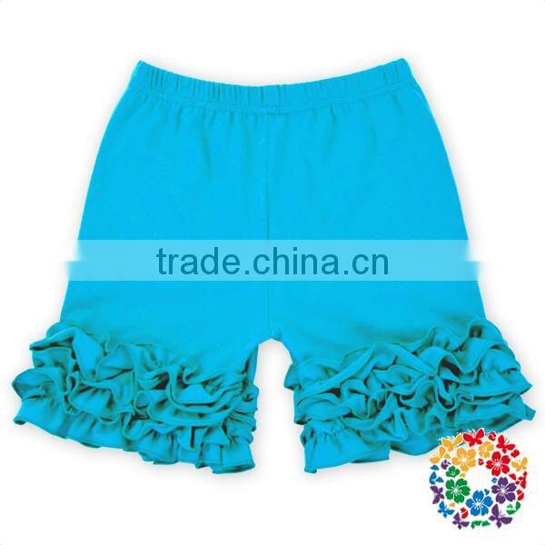 Stylish Design Solid Color Baby Ruffle Cotton Shorts Many Colors Cheap Baby Boy Shorts