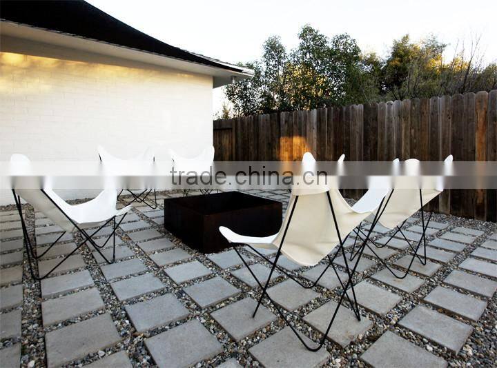 Metal chrome chair base,low cost metal frames, indoor furniture metal butterfly chair