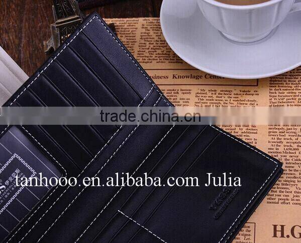 Hot selling custom men's Leather Wallet