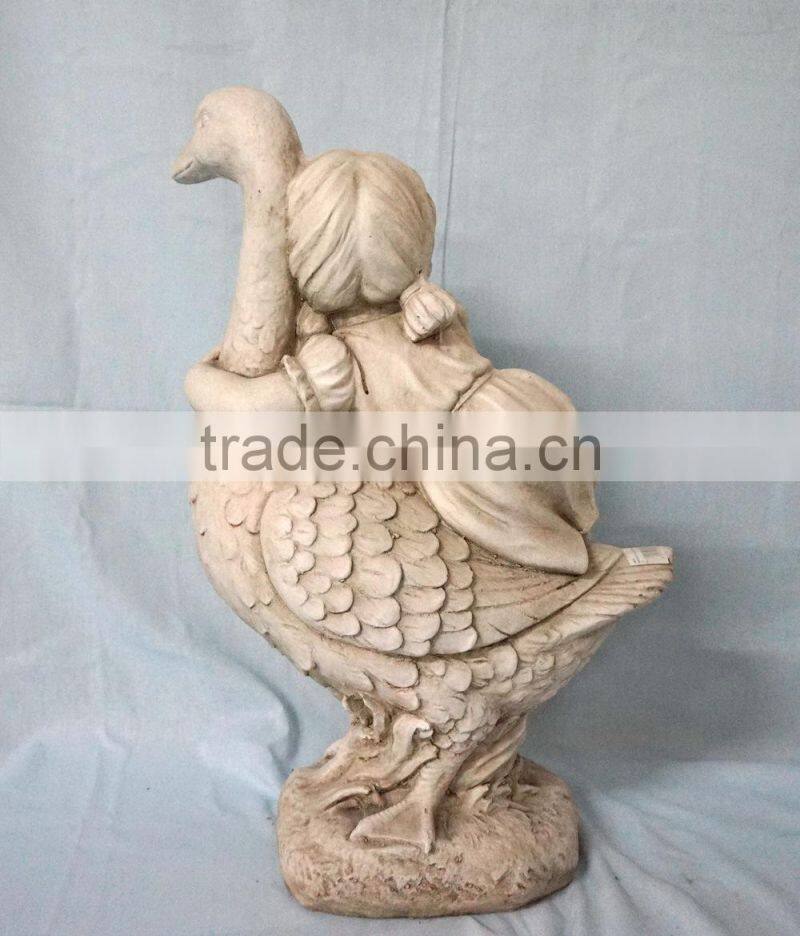 Fiberglass garden colorful statue garden decor