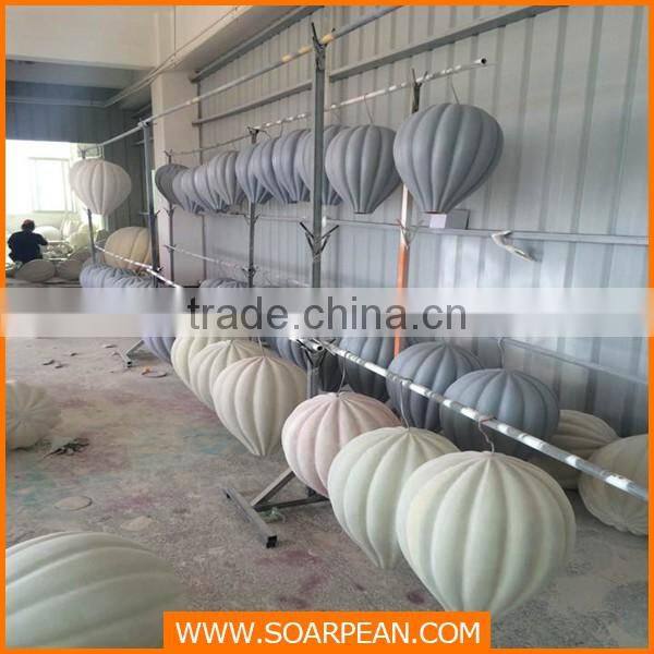 New Style Fashion Fiberglass Visual Display Design Hot Air Balloon