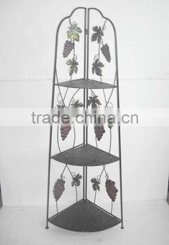 3 layers metal storage for home decor