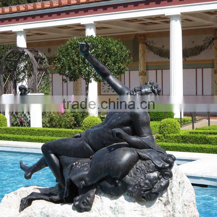 bronze foundry metal craft sculpture reproduction of ancient gods