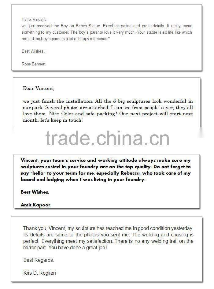 2016 hot sale home decor antique bronze warrior statue