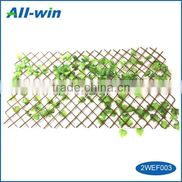 Gardening supplies temporary portable wood expandable fence