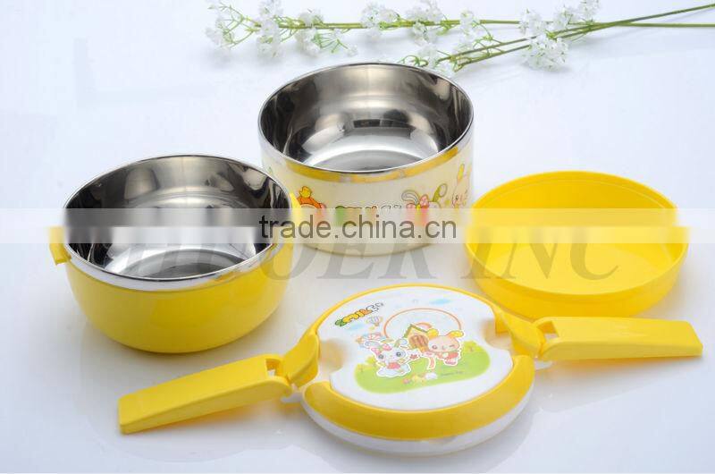 Oem Foodgrade Kids Plastic Lunch Box