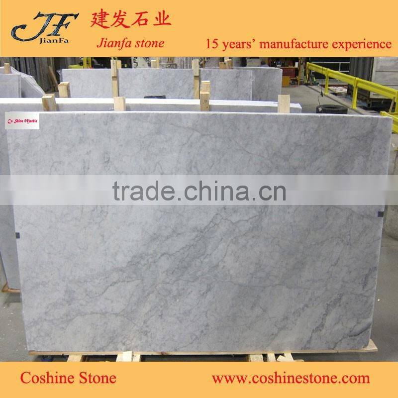 white marble table tops italian Bianco Carrara white countertop kitchen cabinets