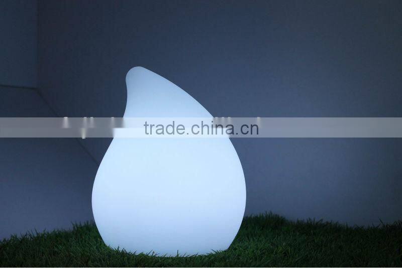 rechargeable led table lamp/led water-drop table lamp/water-drop shape lamp