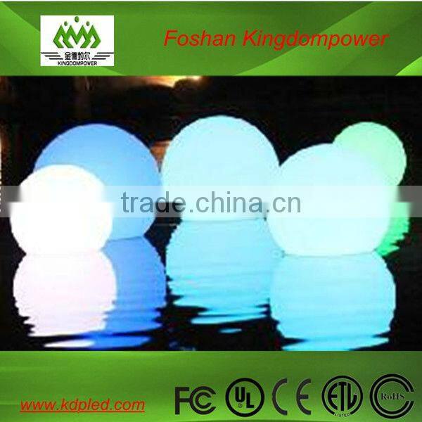 RGB LED lovely globe light for pond