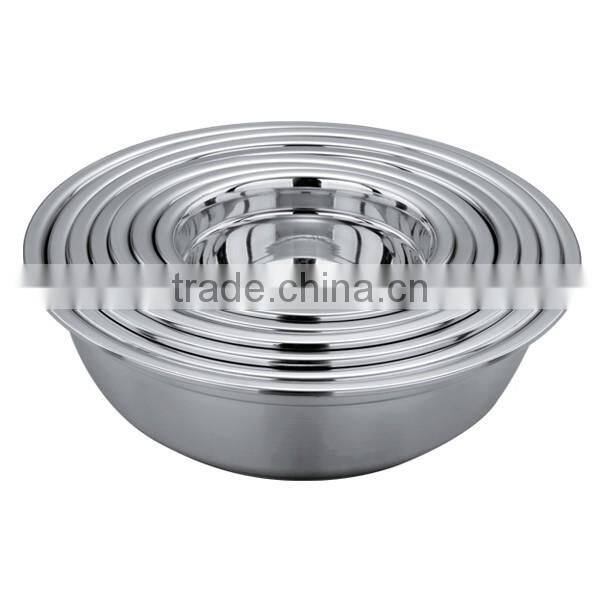 Hot Sale Round Stainless Steel dinner soup plate