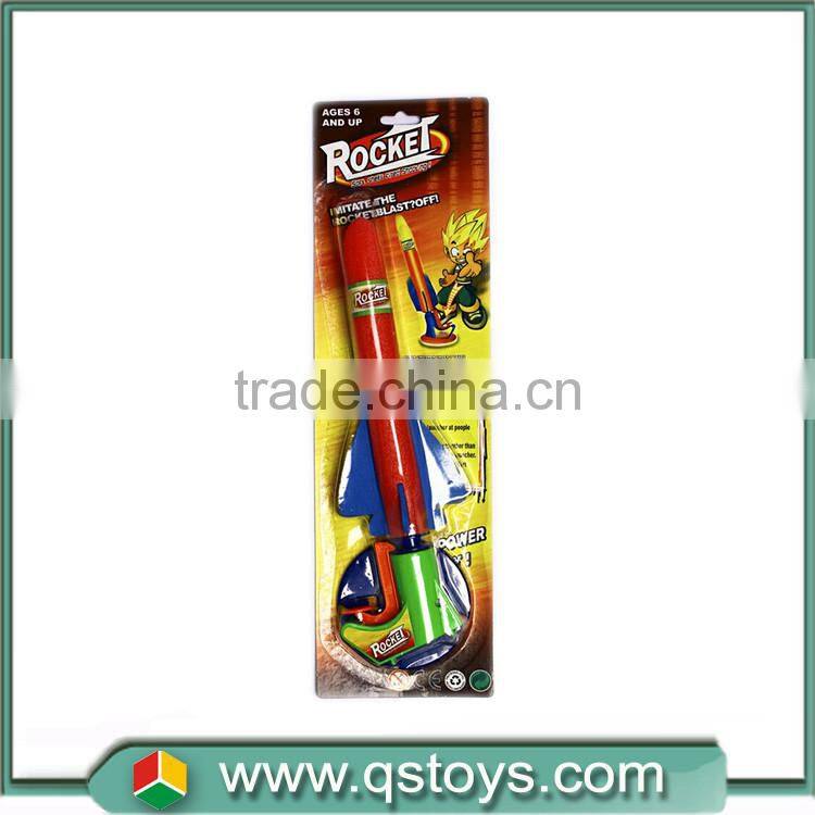 shooting rocket pump toy