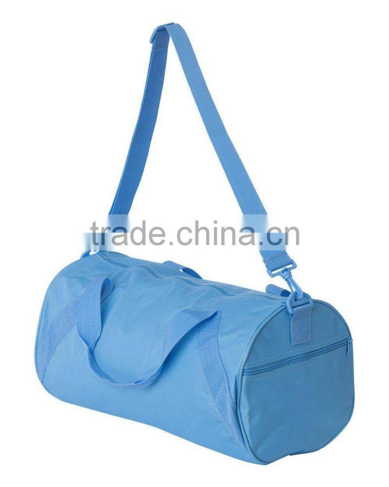 Liberty Bag NEW ECO recycled small duffle gym workout sports Tote bags with side zipper pockets and adjustable shoulder straps