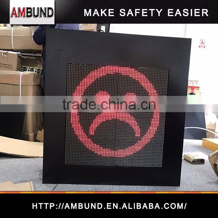 Traffic Highway Radar Display Sign Radar Speed Limit Sign