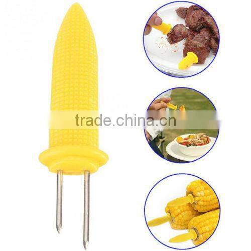 Safe Mini Corn on the Cob Holders Skewers Needle Prongs Fork Picks Kitchen BBQ
