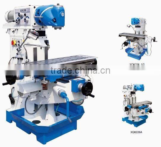Universal swivel head milling machine XQ6226A XQ6226B XQ6226-1G, table 1120x260mm