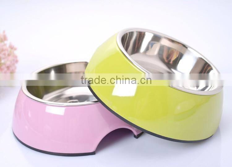 Nonslip cats,dogs,chicken,small animals custom Stainless Steel Metal Dog Water Bowl