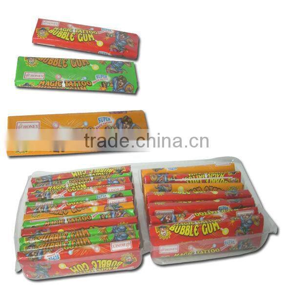 Tattoo Magic Bubble Gum