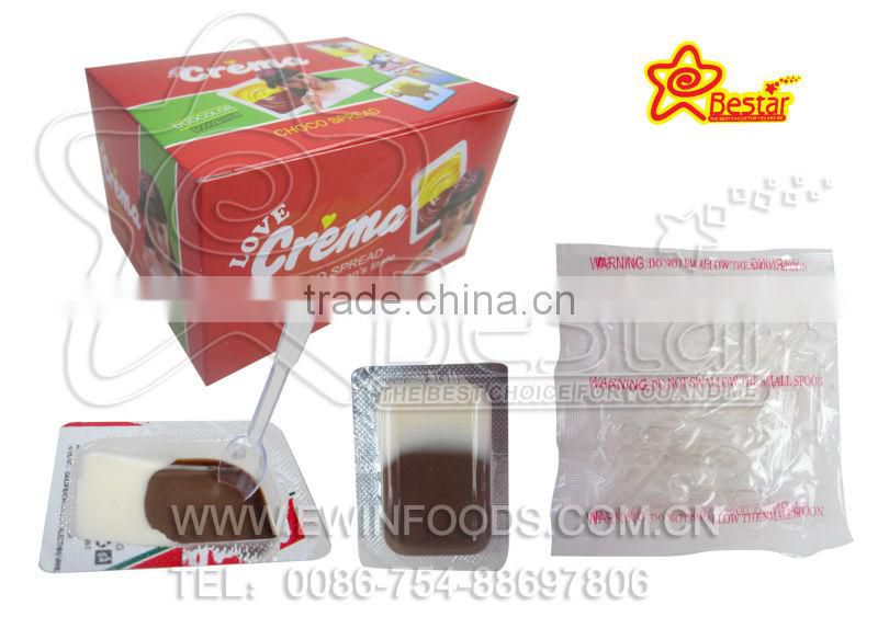 Milk Flavored Double Color Chocolate Cream