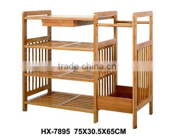 Tier Bamboo Shoe Rack